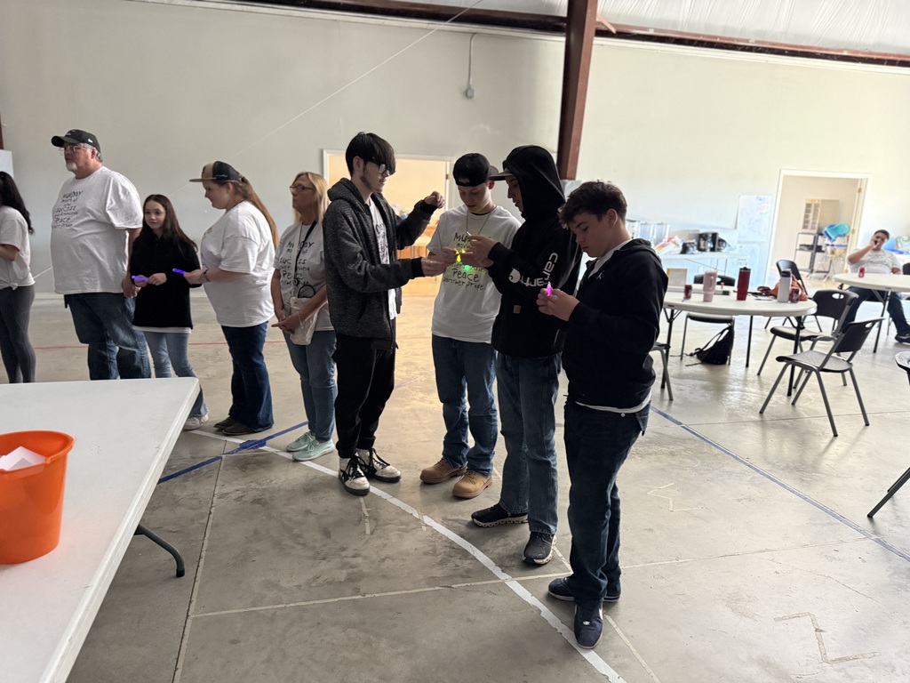 high school students and staff members