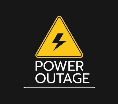 power is out