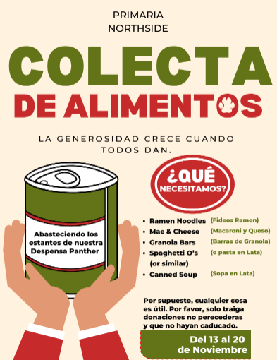 food drive spanish
