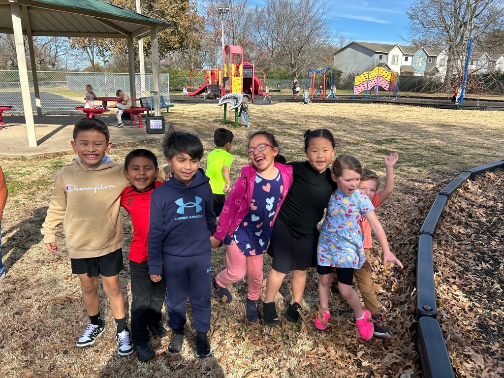 students playing on the playground