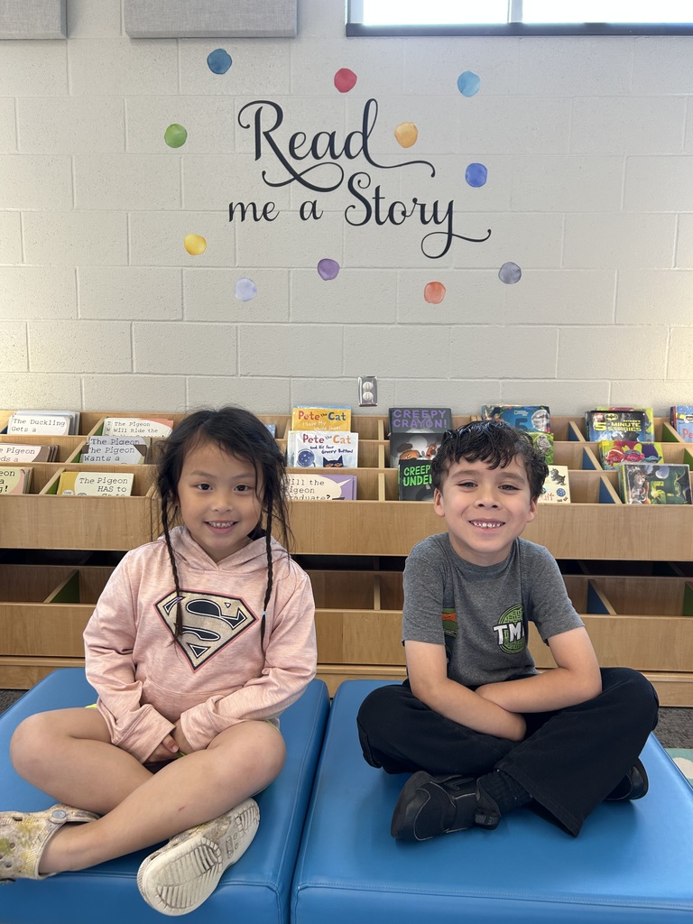 students in the library