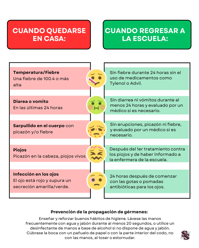 stay home from school