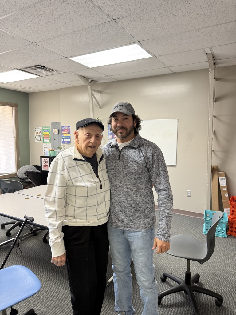 high school graduate with his mentor