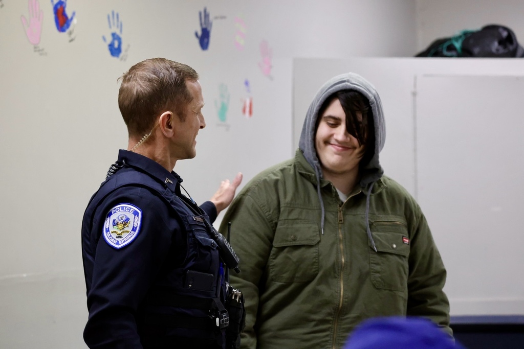 main street academy graduation hand print ceremony