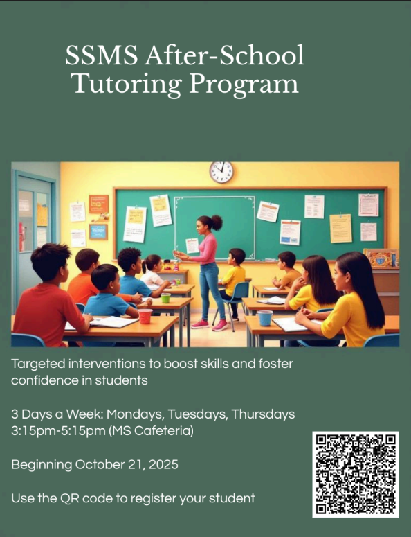 flyer for after school tutoring