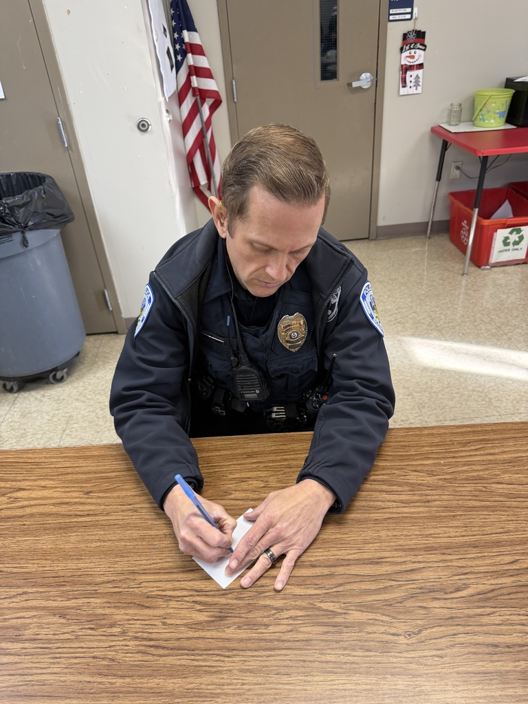 school resource officer playing a FriYay game