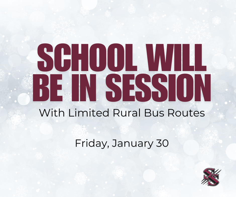 yes we will have school friday january 30th