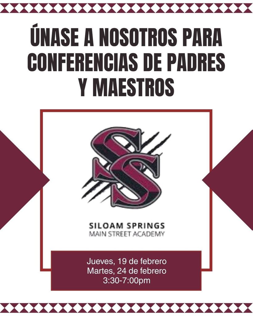 parent teacher conference flyer in spanish