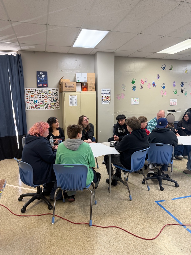 high school students in advisory