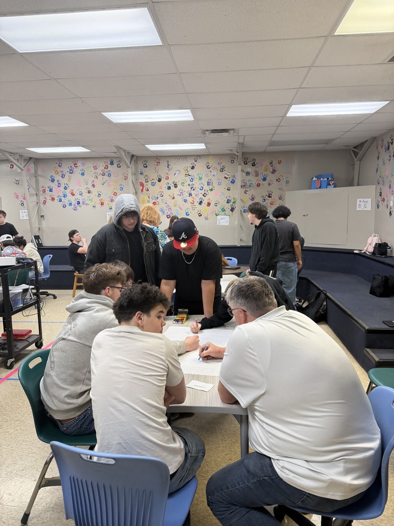 high school students in advisory