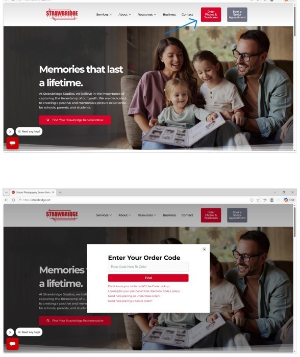 school picture flyer