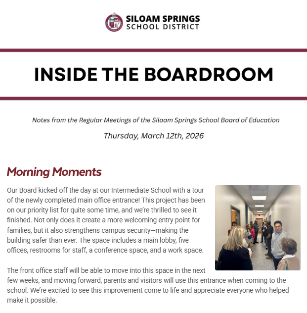 inside the boardroom