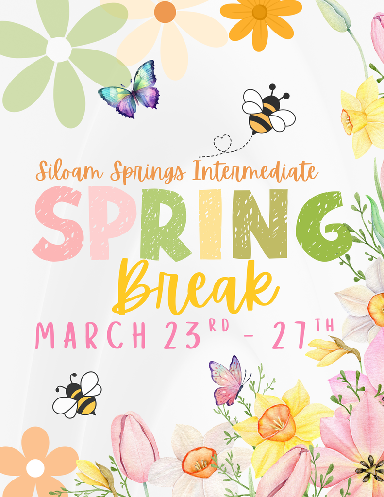 SSIS Spring break flyer