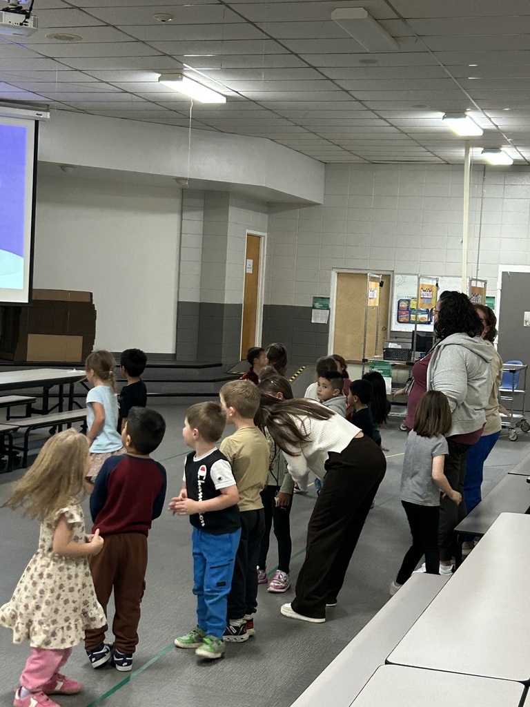 students dancing