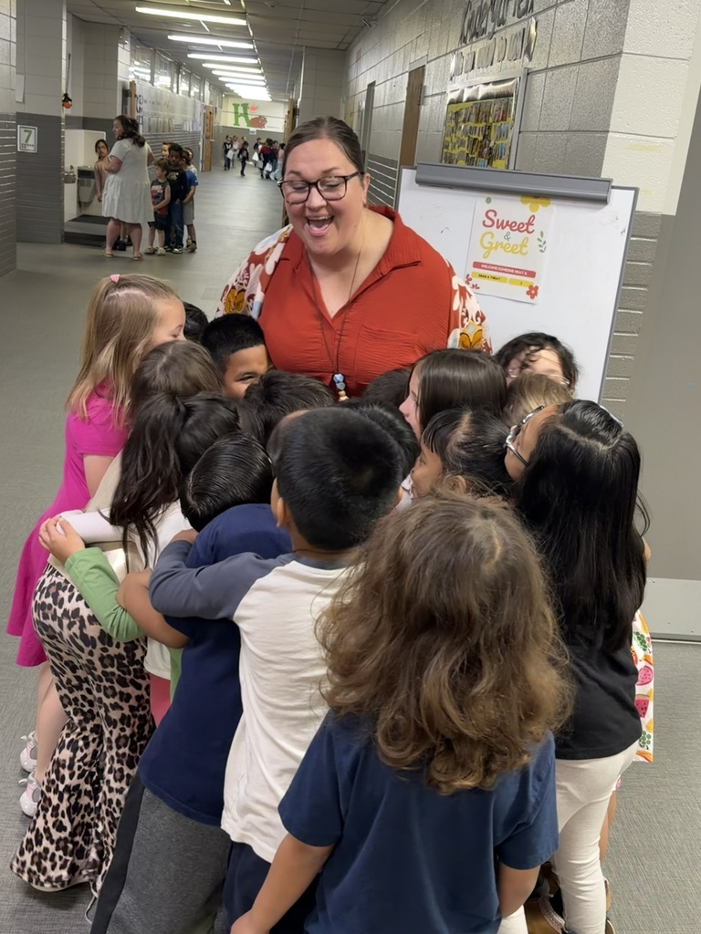 Asst. principal with students
