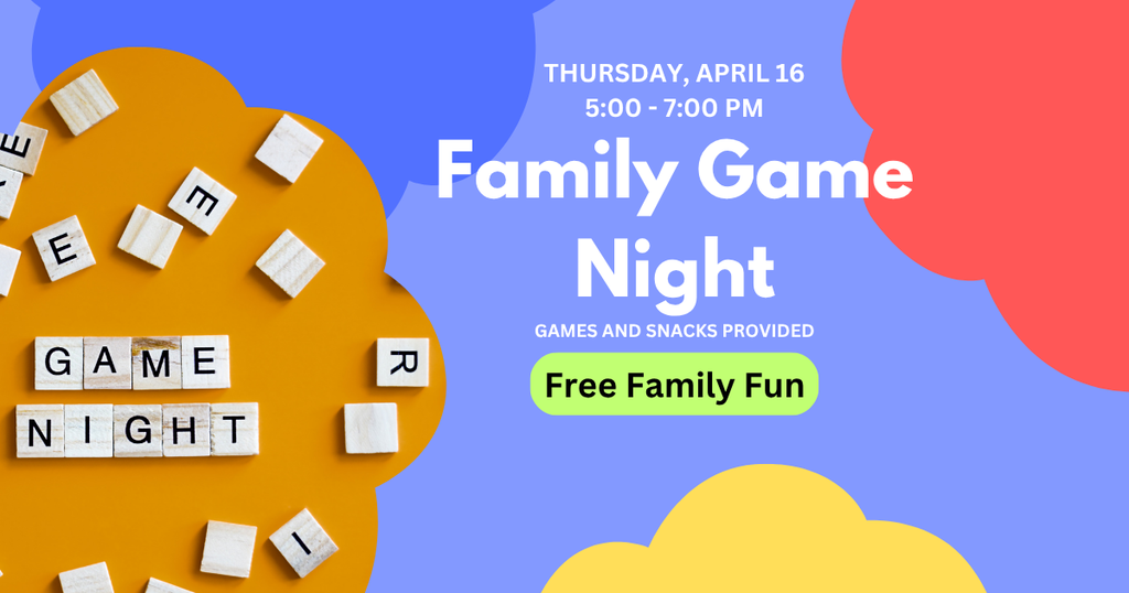 family game night flyer