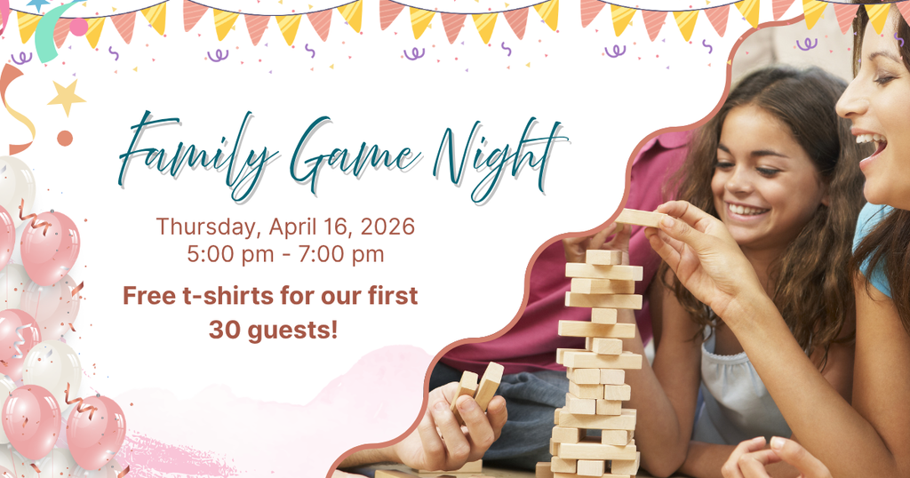 family game night graphic
