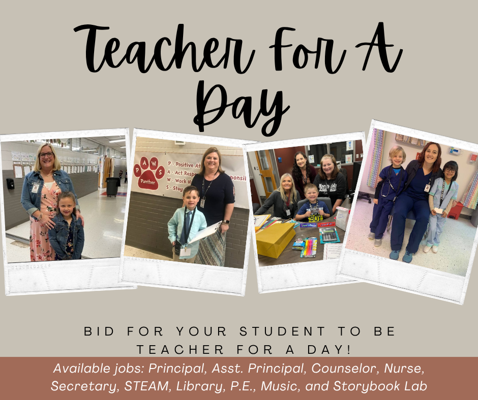 Teacher for a day flyer