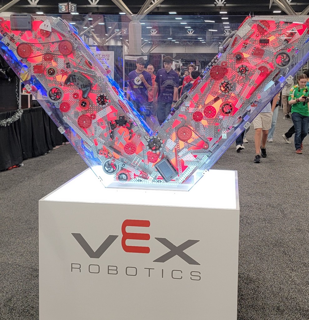 Robotics at Vex Tournament.