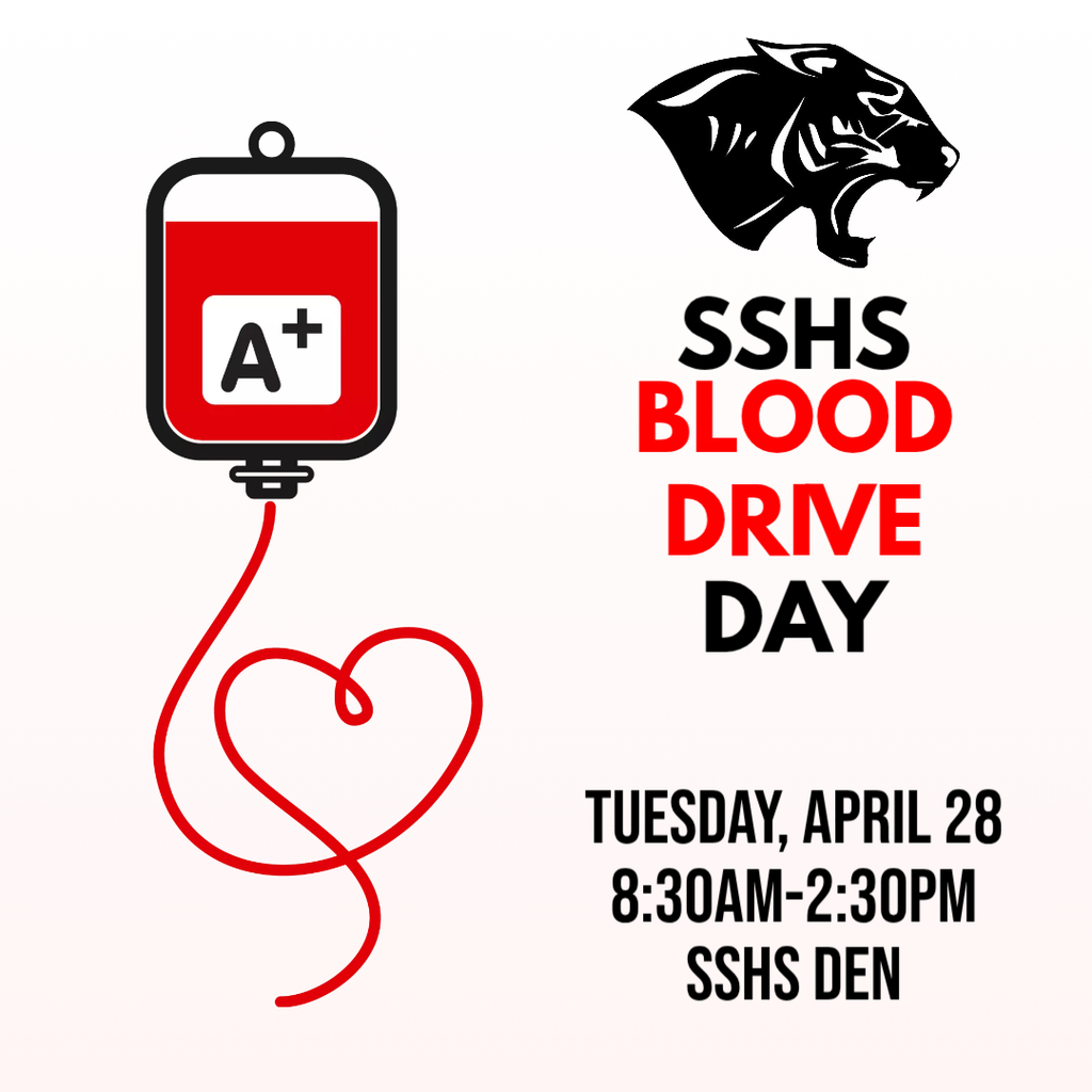 SSHS Blood Drive April 28