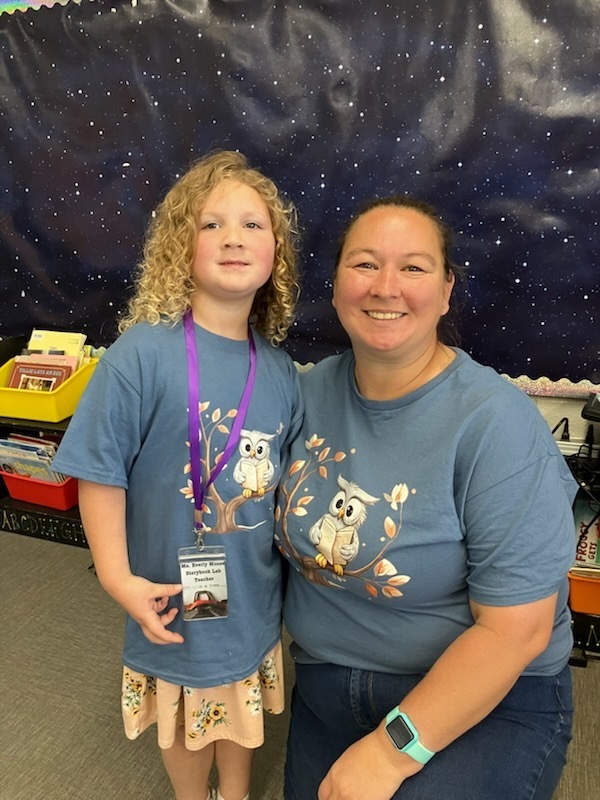 storybook lab teacher for a day student and teacher