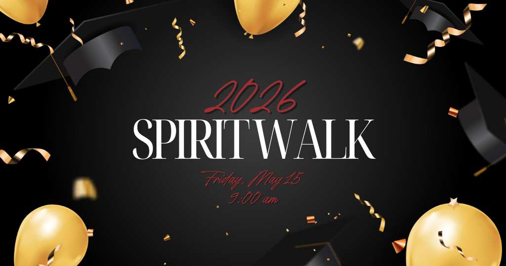 2026 spirit walk friday may 15 9:00 am