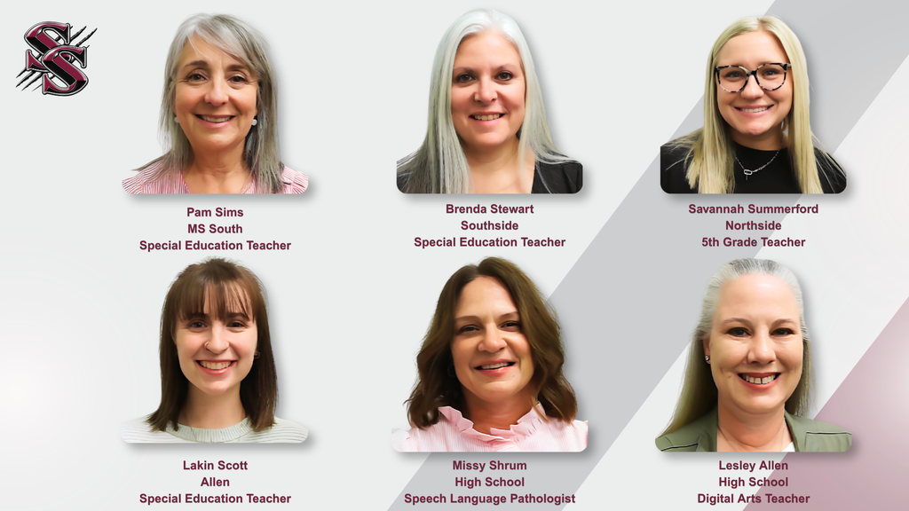 A collage of six women with smiling faces. The names and roles of the women are displayed below them.