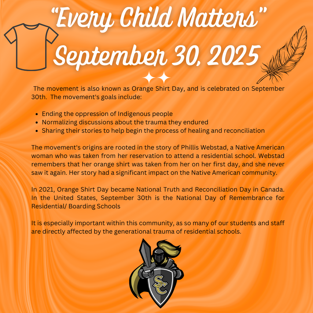 Every Child Matters Movement- wear orange