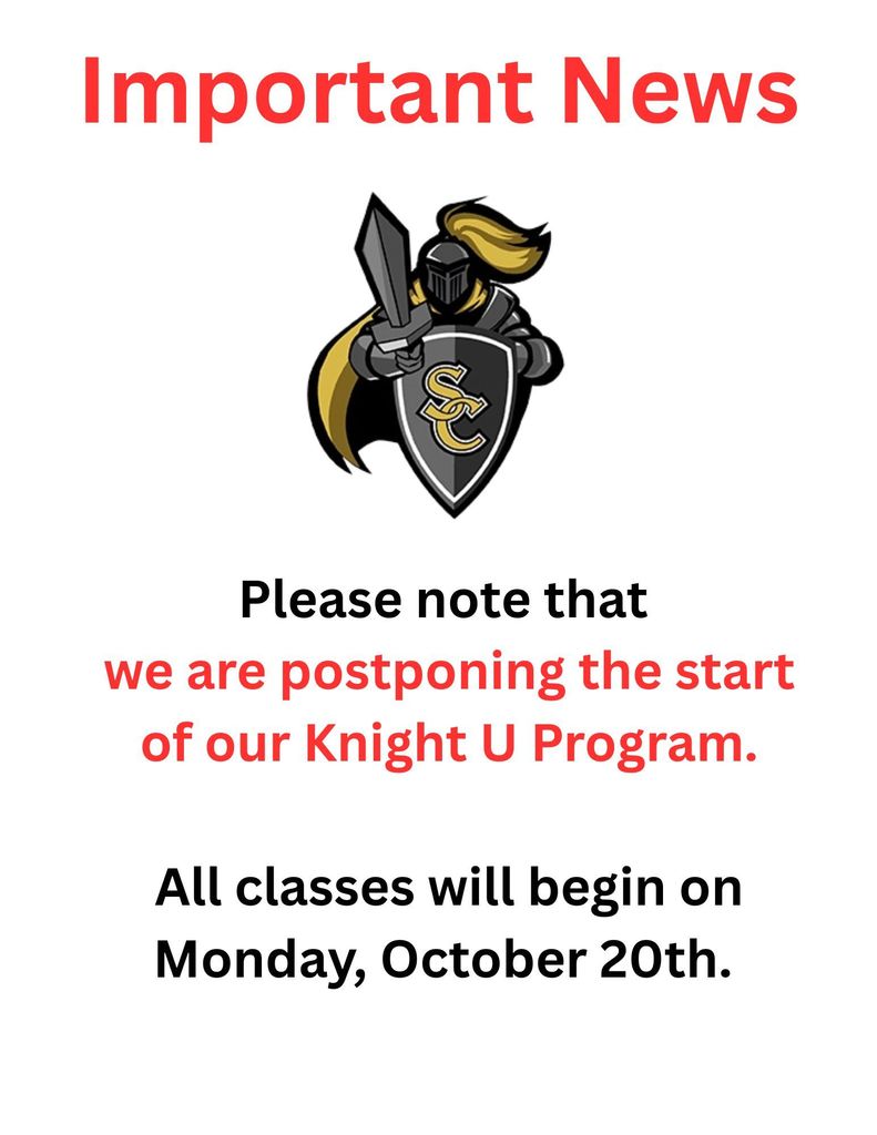 Knight U Postponed