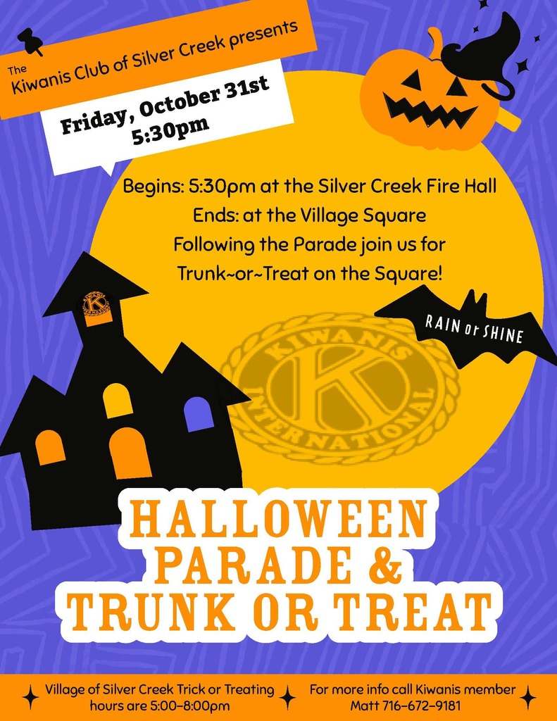 Kiwanis Halloween 2025 Flier