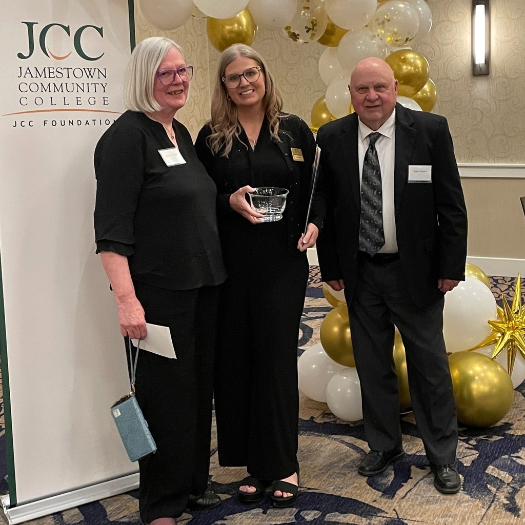 Briana at JCC banquet