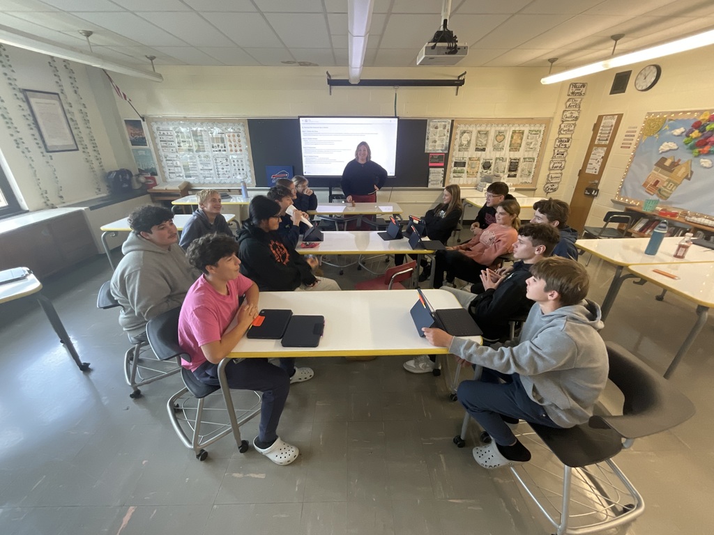 student discussion in classroom