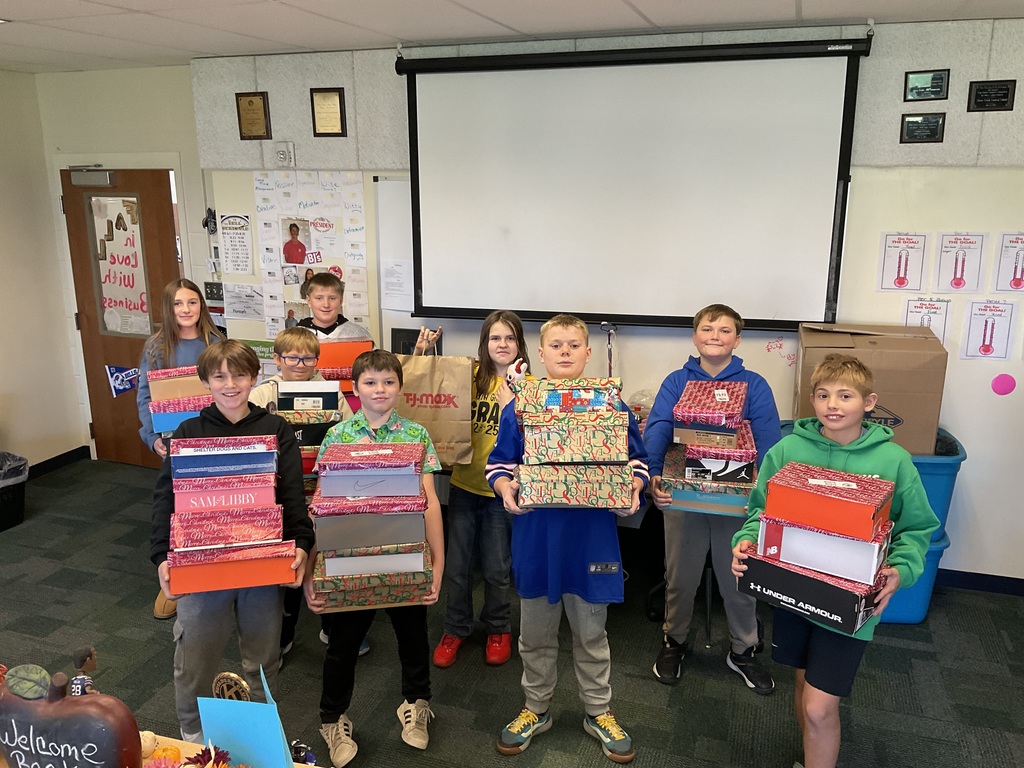 SC Builders Club with donation boxes
