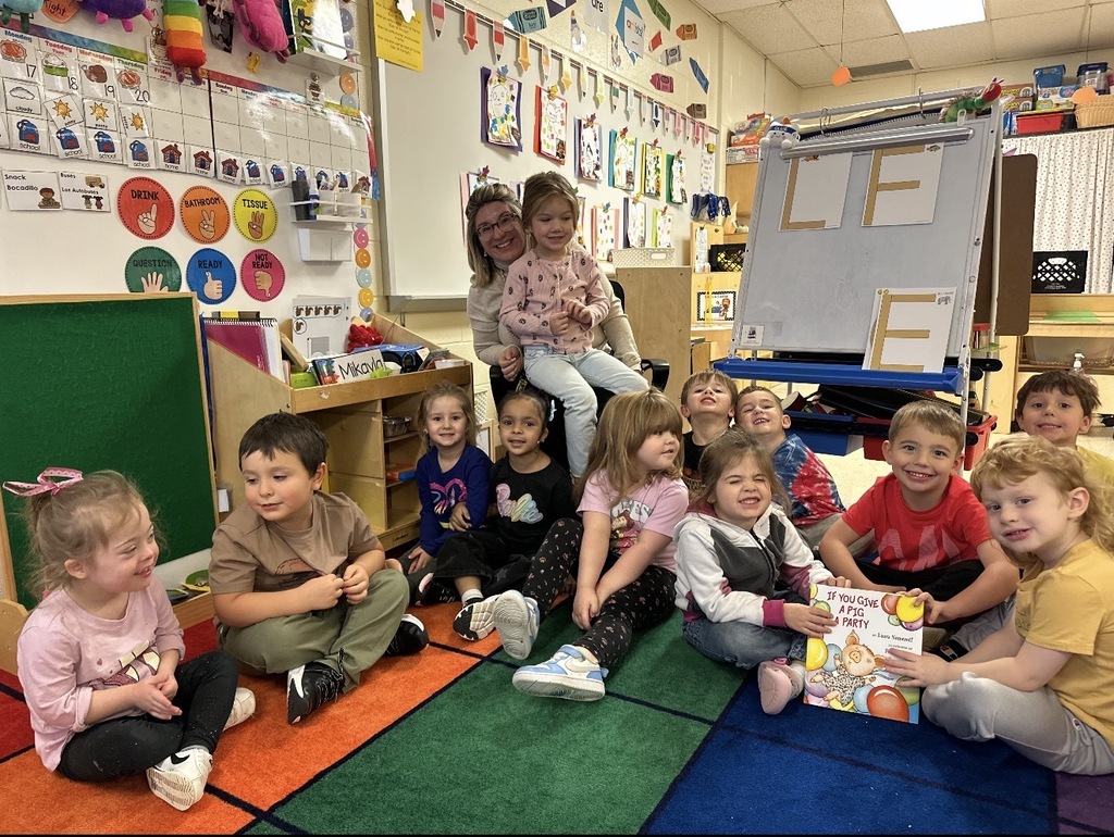 Mrs. Radoani with students