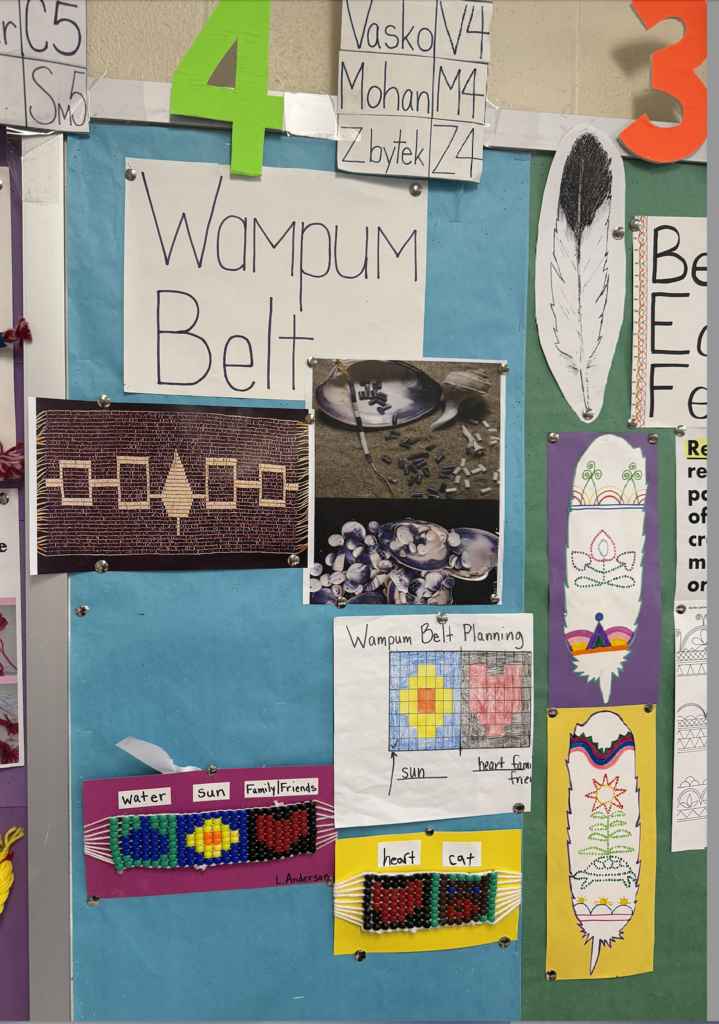 Wampim Belt art display