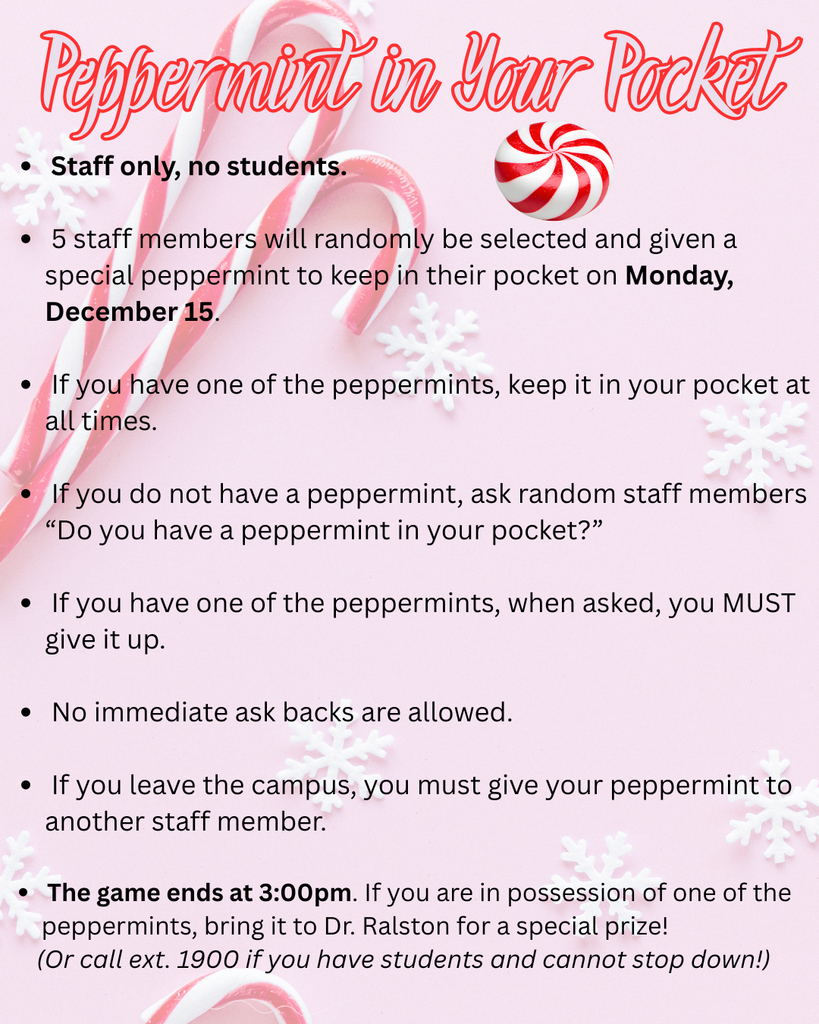 Peppermint game rules