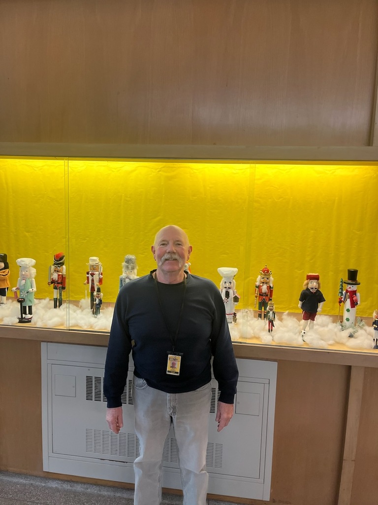 Paul Hilliker standing  in Lobby