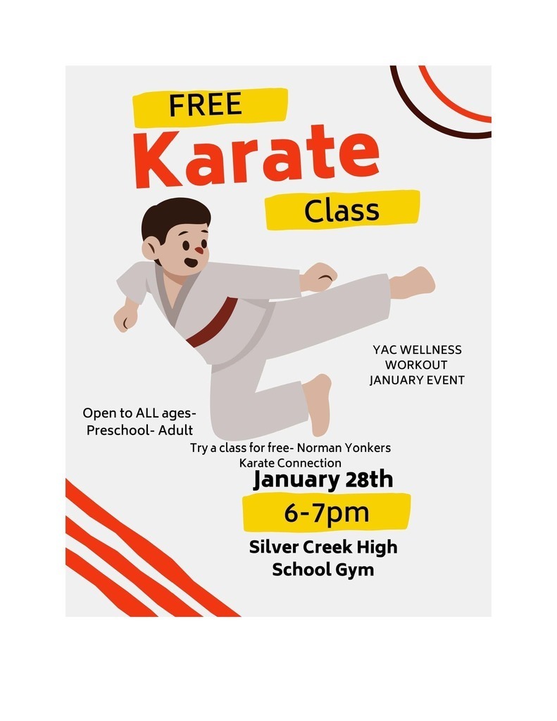 Karate Wellness Workout Flyer