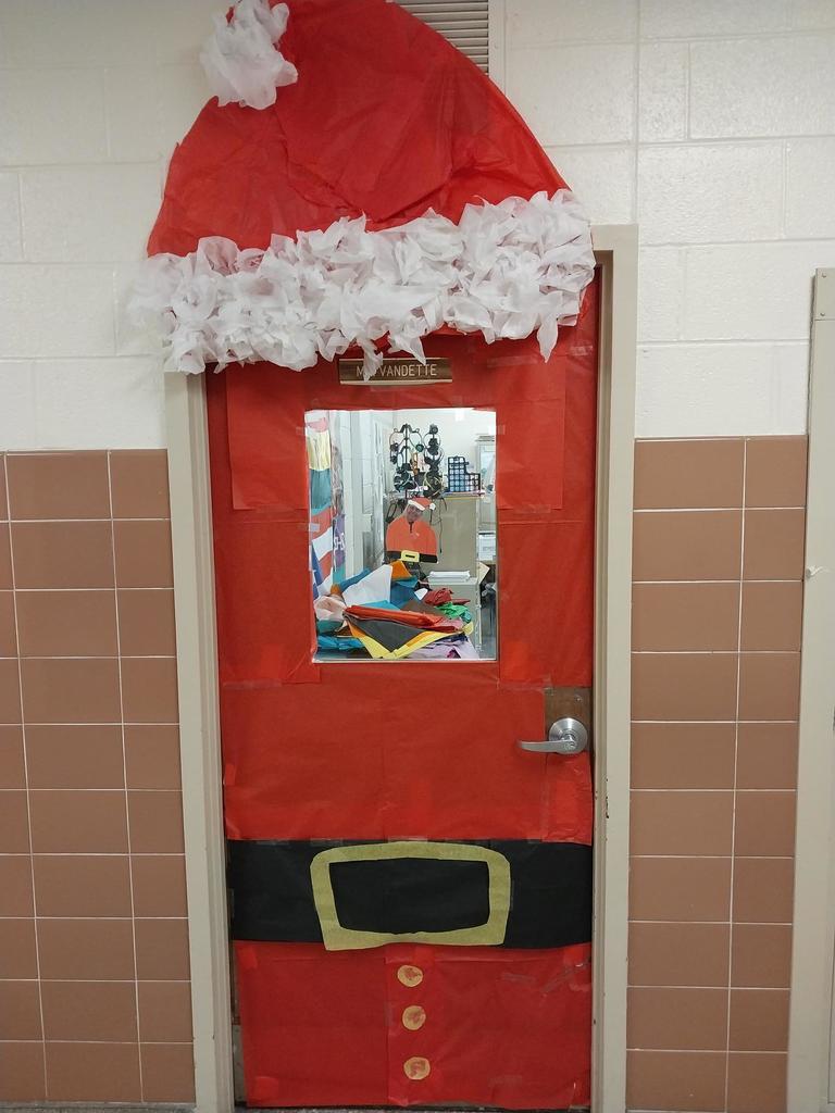 Holiday door decorations