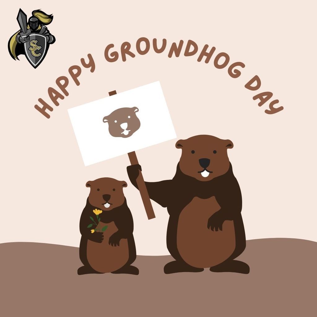 Groundhog Day - brown groundhogs