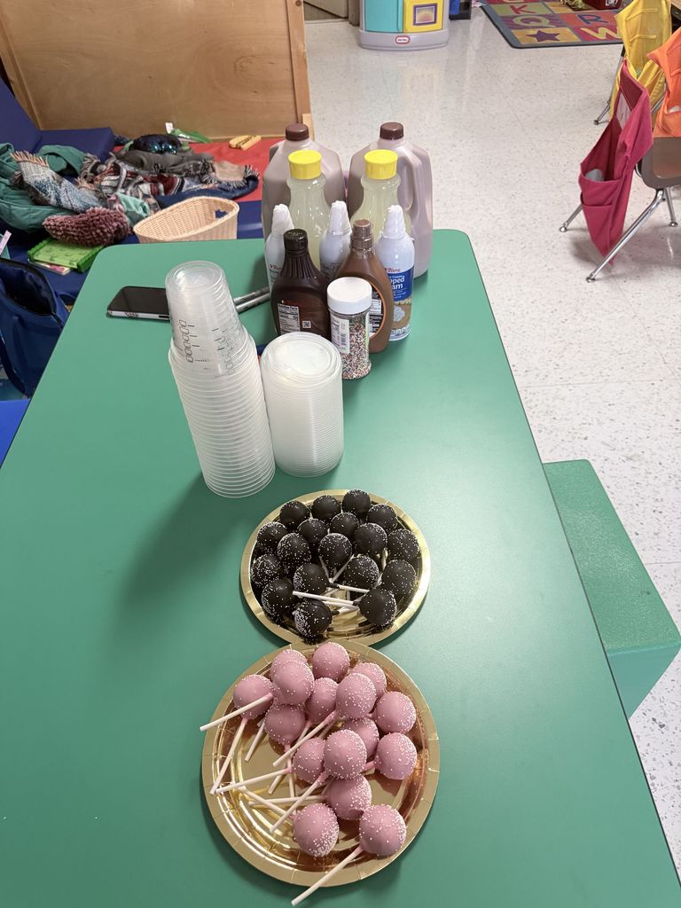 Cake pops and lemonade