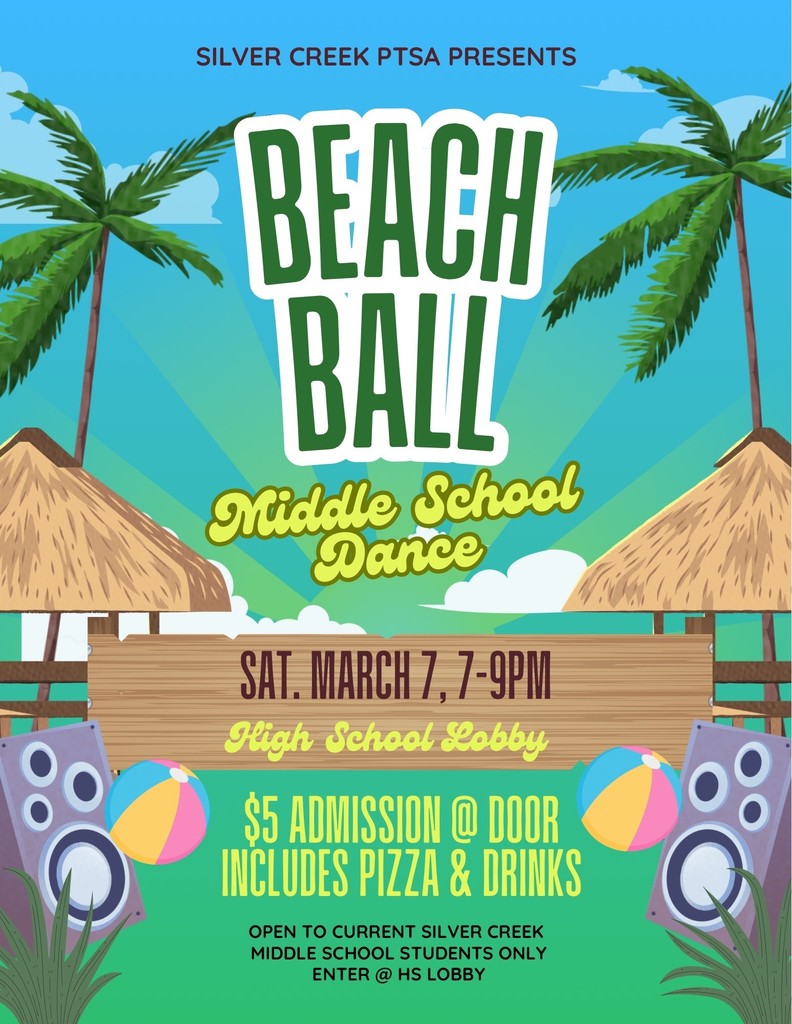 Beach Ball flyer- MS Dance March 7 