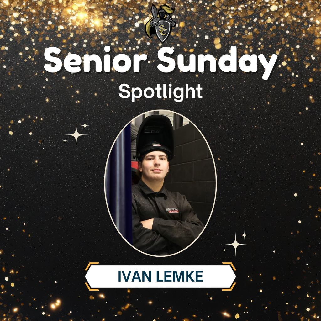 Ivan Lemke senior spotlight black and gold