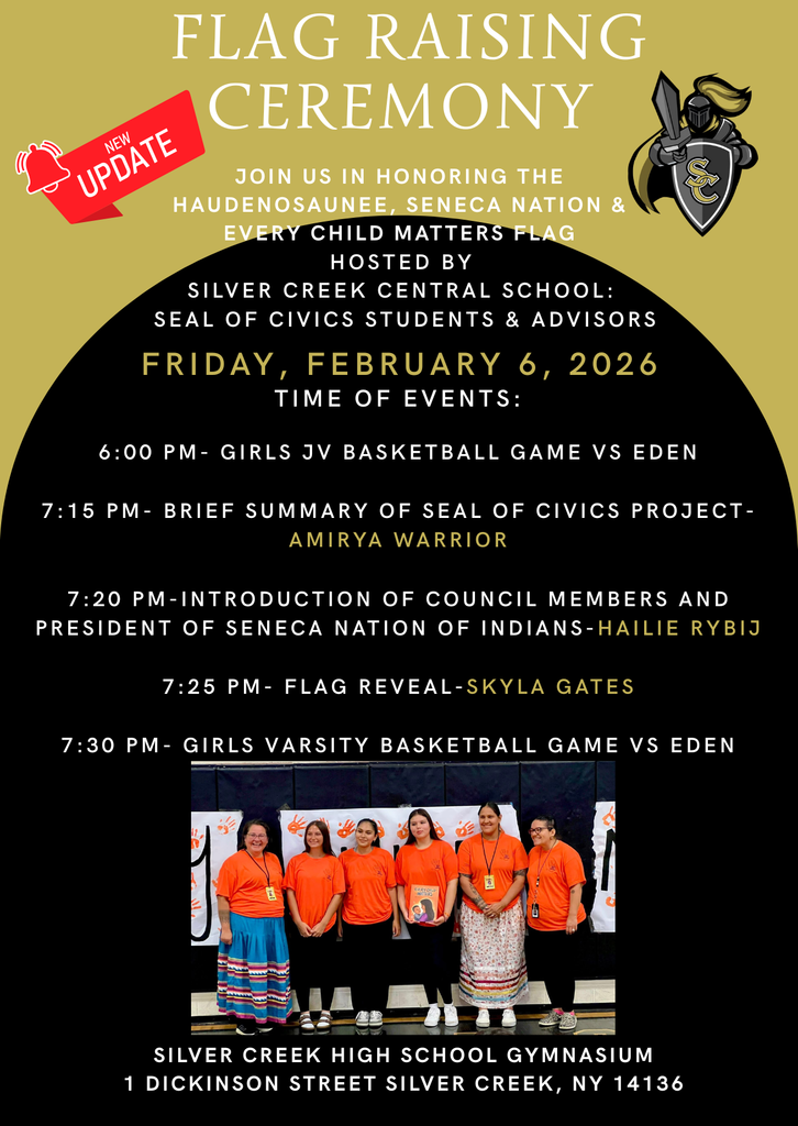 Flag Ceremony Flyer- Rescheduled for Feb 6 at 7:15 pm 