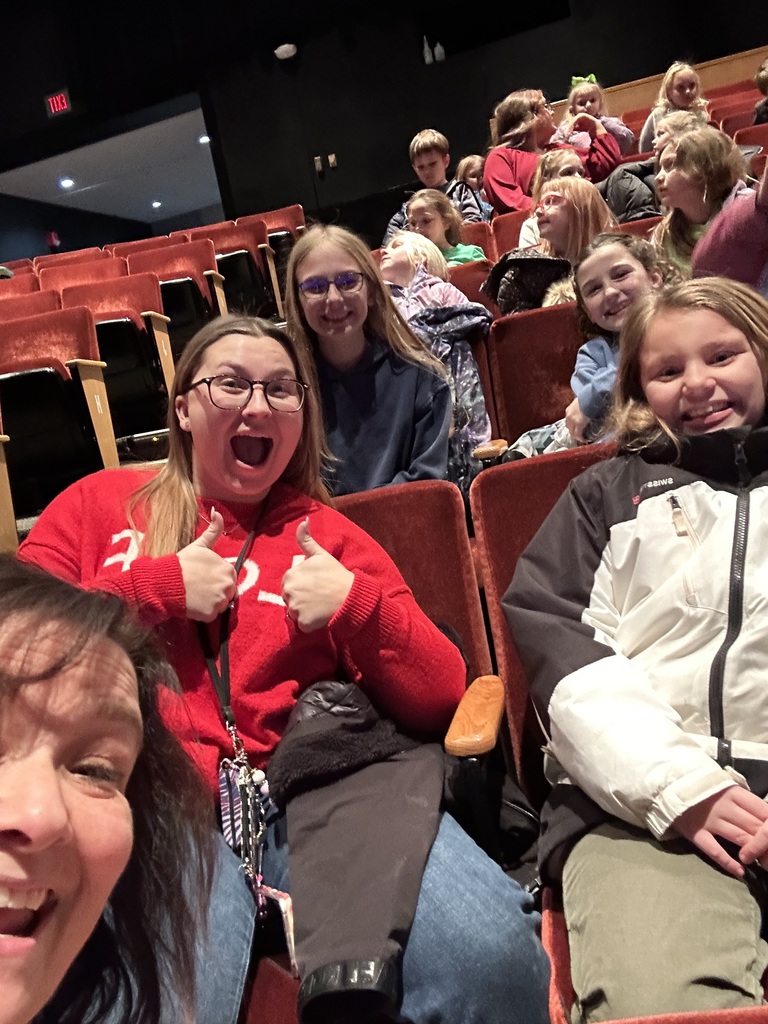 students and teachers excited for show