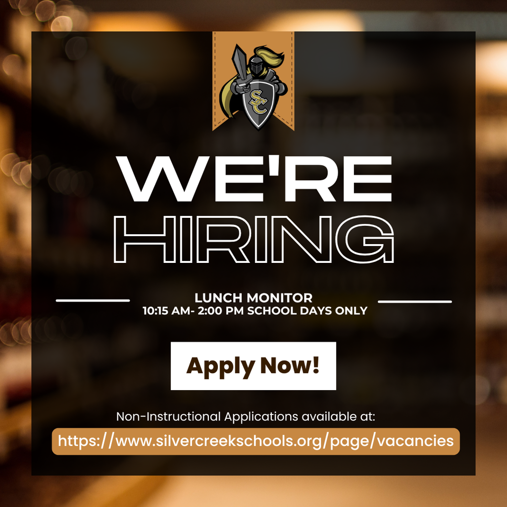 Lunch Monitor Vacancy