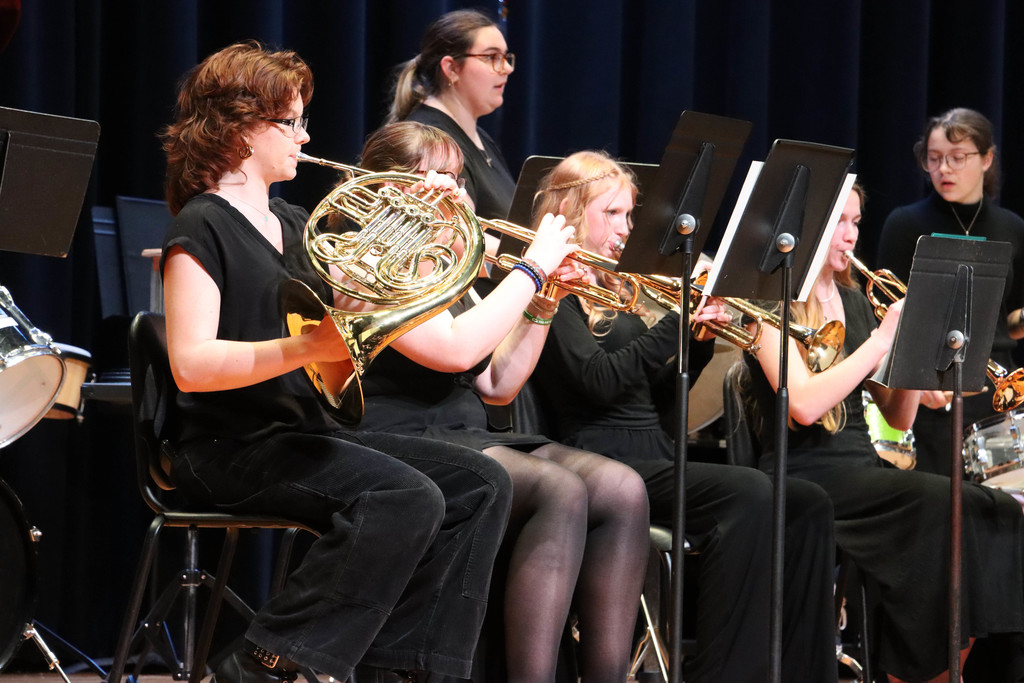 HS Band brass section