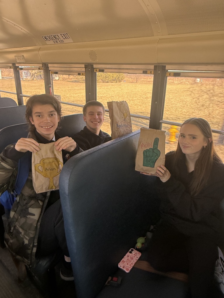 Students with quiz packs