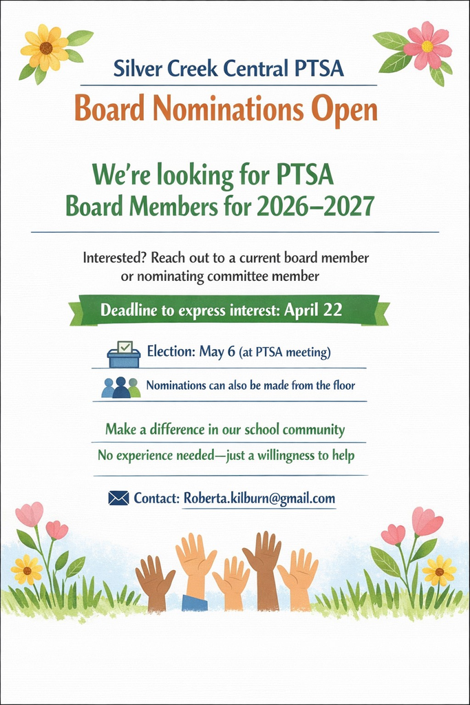PTSA Board Nomination Flyer 2026