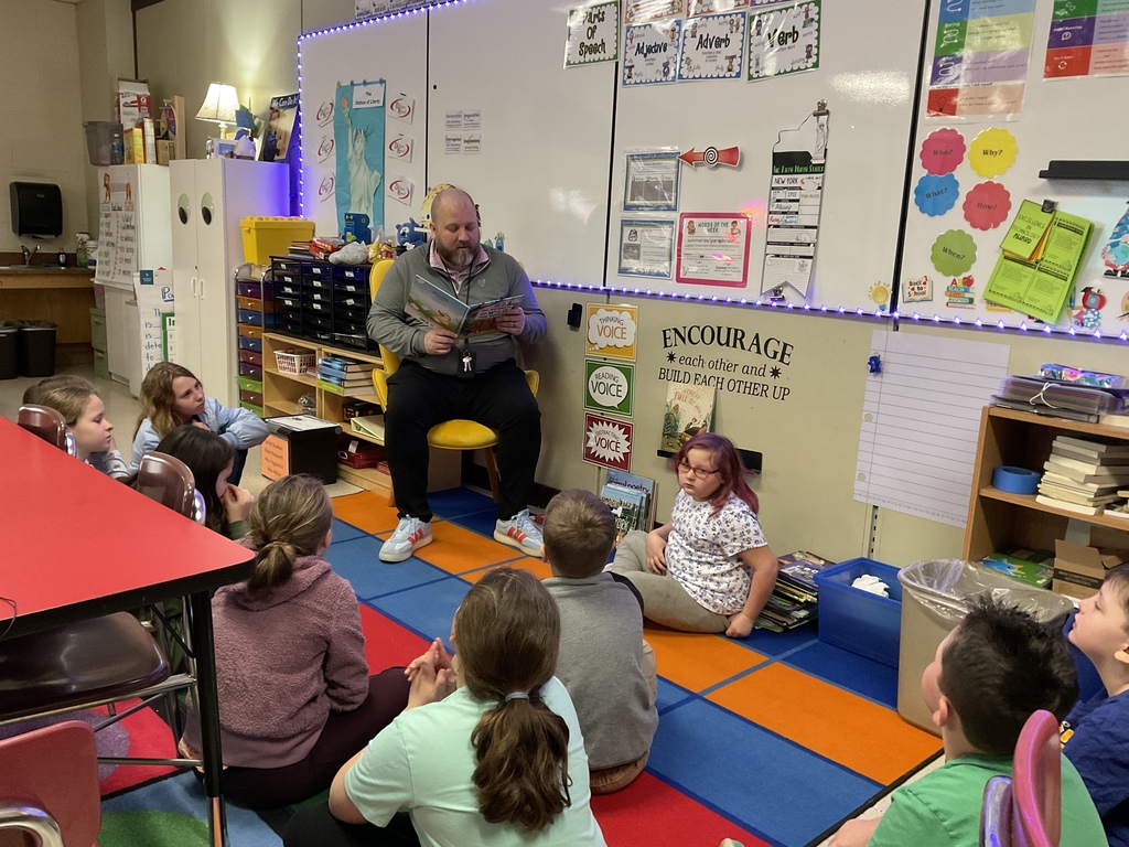 Mystery Reader Mr. Miller